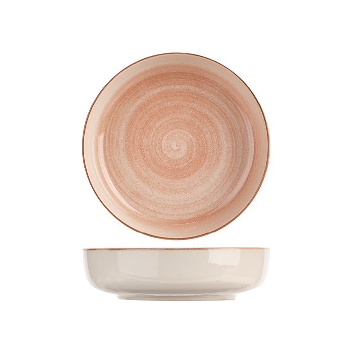 BALTIC PEACH talíř hluboký 18,5 cm, výška 5 cm