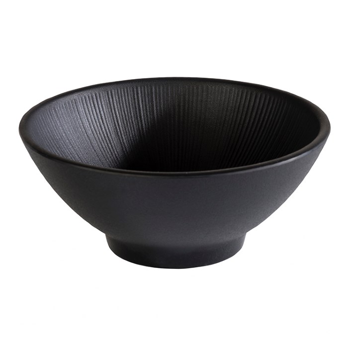 NERO melamine bowl 16 cm