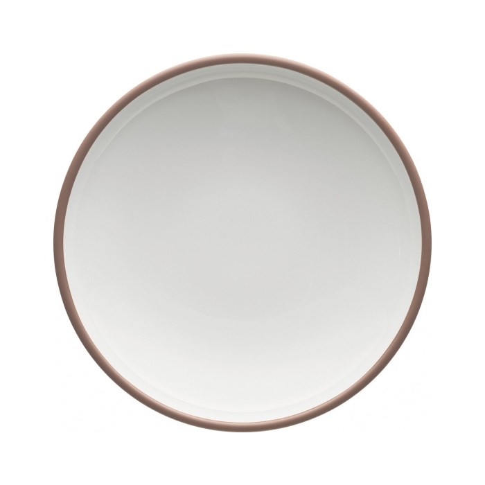plate flat coupe plain 21 cm dekor 063140