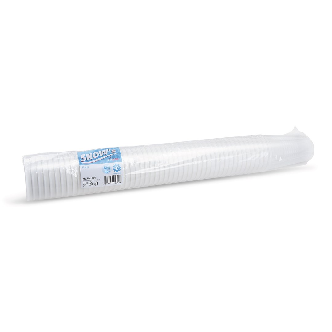kelímek Airpac Snows bílý 200/250ml pr.78mm / 50ks (XPP)