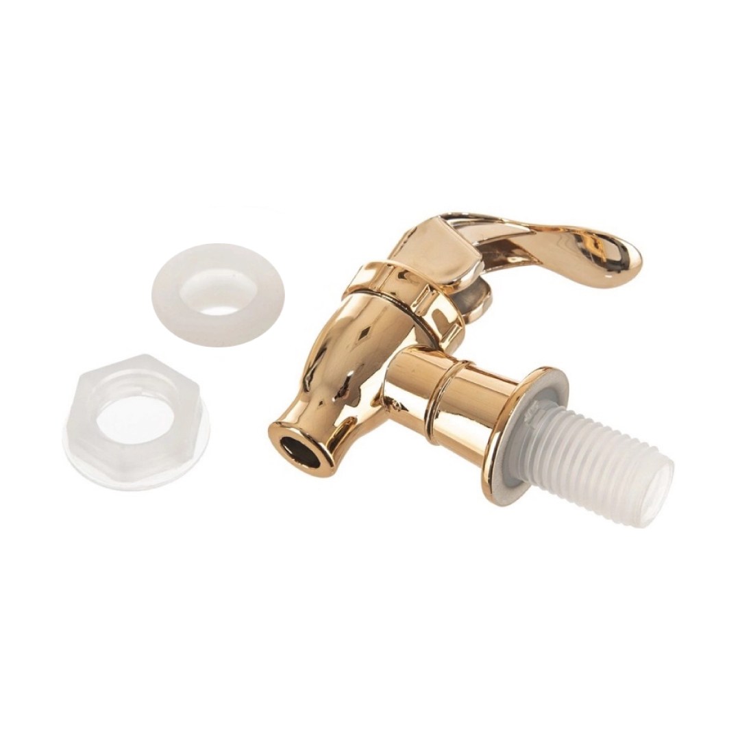 kohoutek náhradní s těsněním k zásobníku 7l, zlatá barva