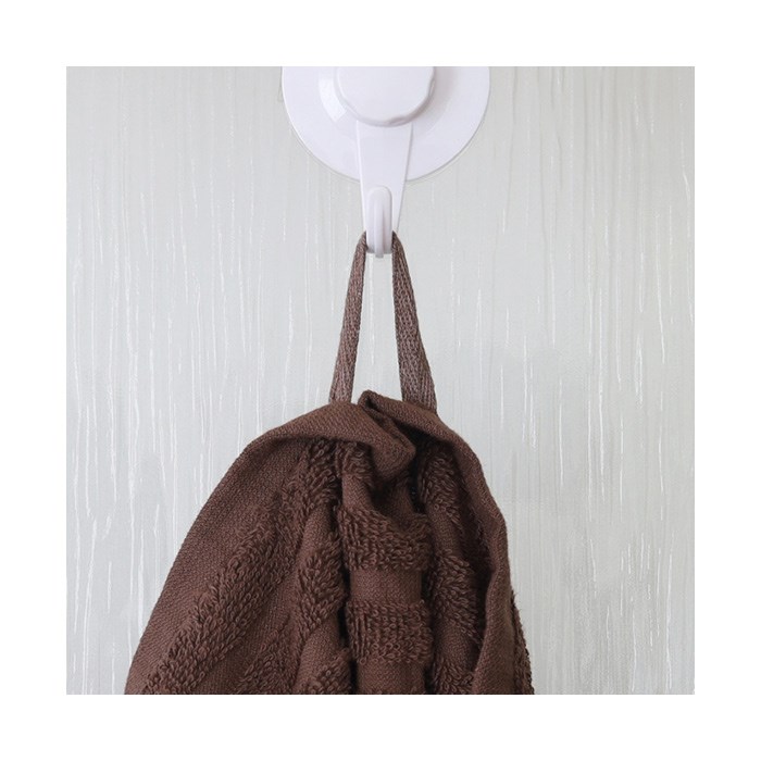 towel 50x100 cm Aruba BROWN terry 400 g/m2 organic cotton, double stitch