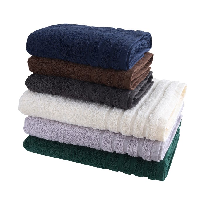 Froté ručník ARUBA 50 x 100 cm, tmavě šedý, 400 g/m2 - 100% organická bavlna