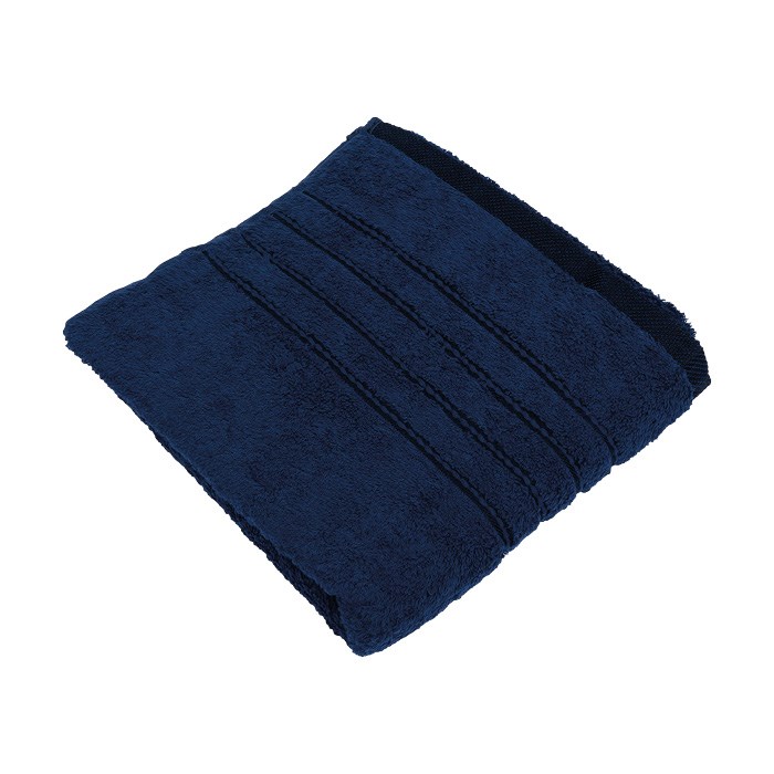 Froté ručník HAVANA 50 x 100 cm, tmavě modrý, 500 g/m2 - 100% organická bavlna