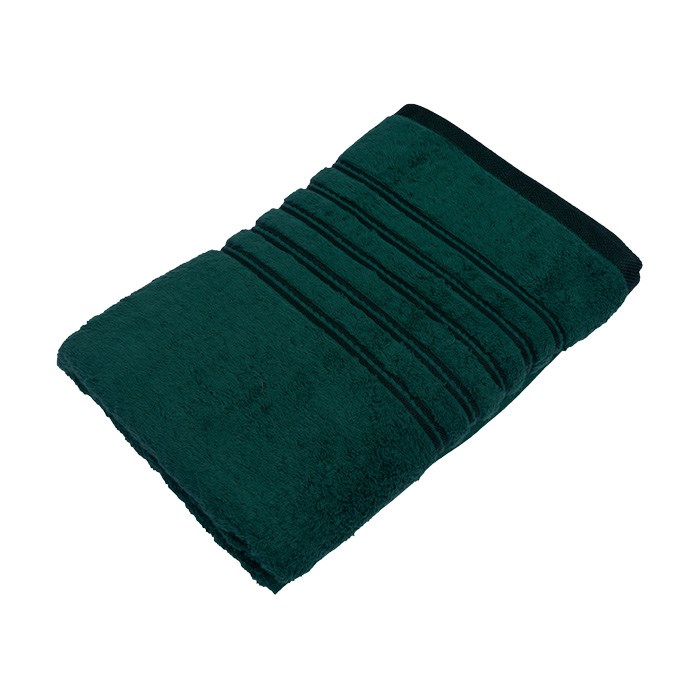 Froté osuška HAVANA 70 x 140 cm, tmavě zelená, 500 g/m2 - 100% organická bavlna