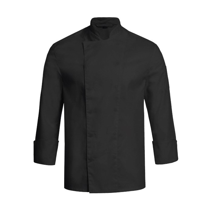Chef's jacket with concealed press buttons RF s.L black