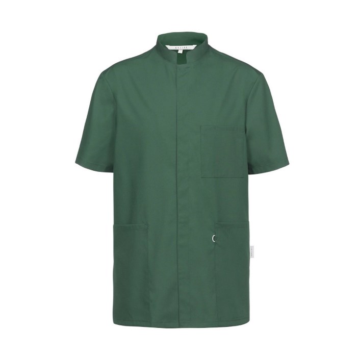 Unisex scrub top RF s.S dark green