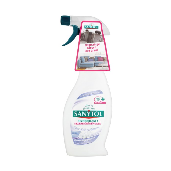 Sanytol 500 ml dezodorační a dezinfekční prostředek na tkaniny