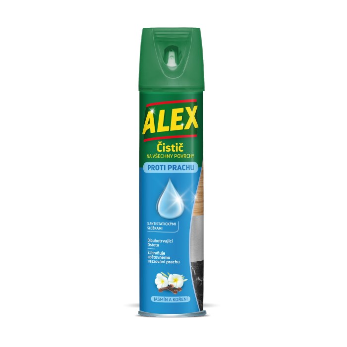 Alex 400 ml proti prachu na všechny povrchy - aerosol