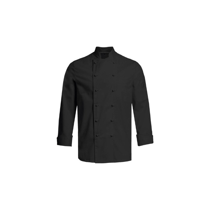 chef´s jacket men´s, double-breasted, regular fit, s.XL black