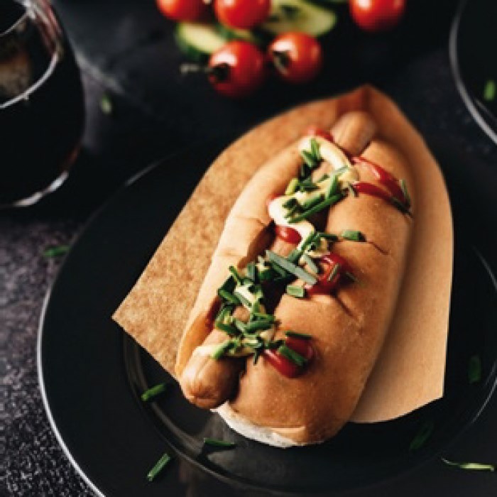hot dog bags paper brown 10x19 cm 500 pcs