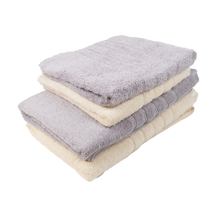 Froté ručník HAVANA 50 x 100 cm, šedý, 500 g/m2 - 100% organická bavlna