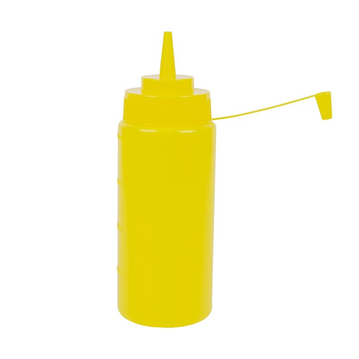 Dávkovač střední 0,47 l  / 450 g, žlutý plast