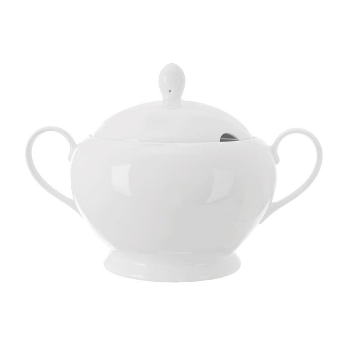 Porcelánová mísa na polévku, s poklicí, 3,2 l
