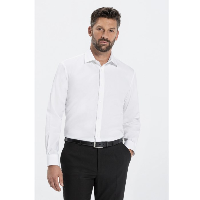 men´s shirt Regular Fit s.37/38, white
