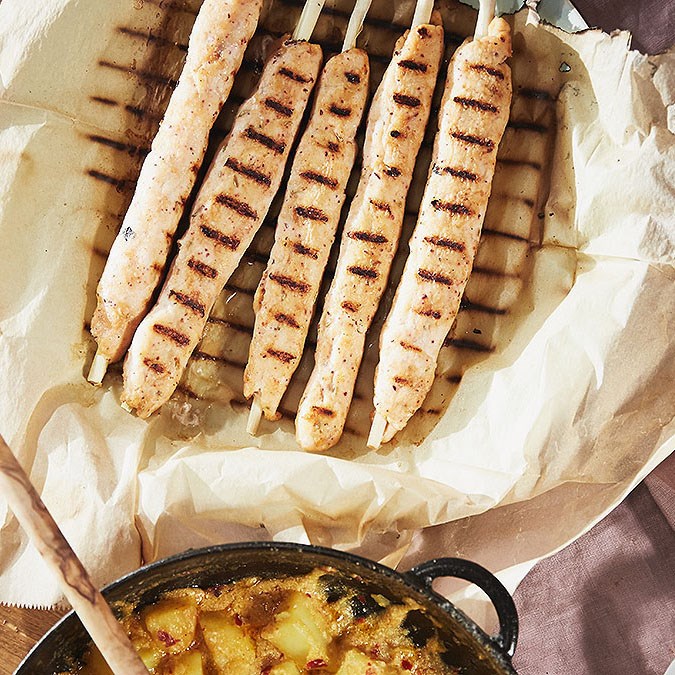 Single-pointed skewers 30cm