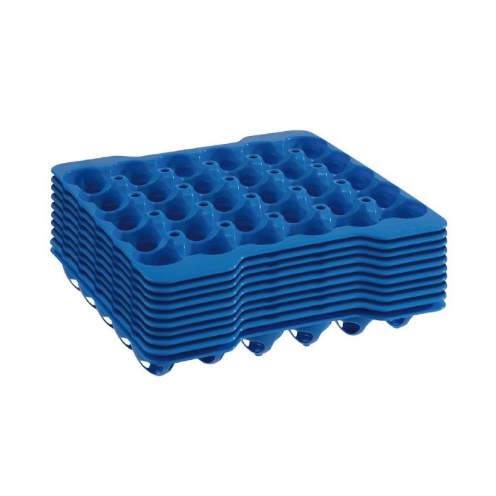 10 trays