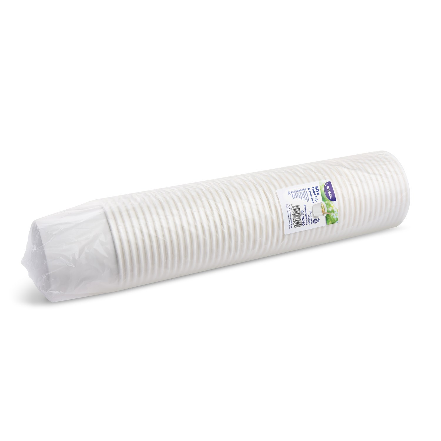 miska papírová bílá 500 ml M pr. 115 mm, 50ks