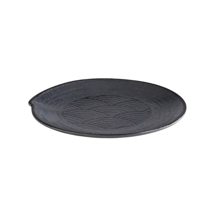 plate Dark Wave 22 cm