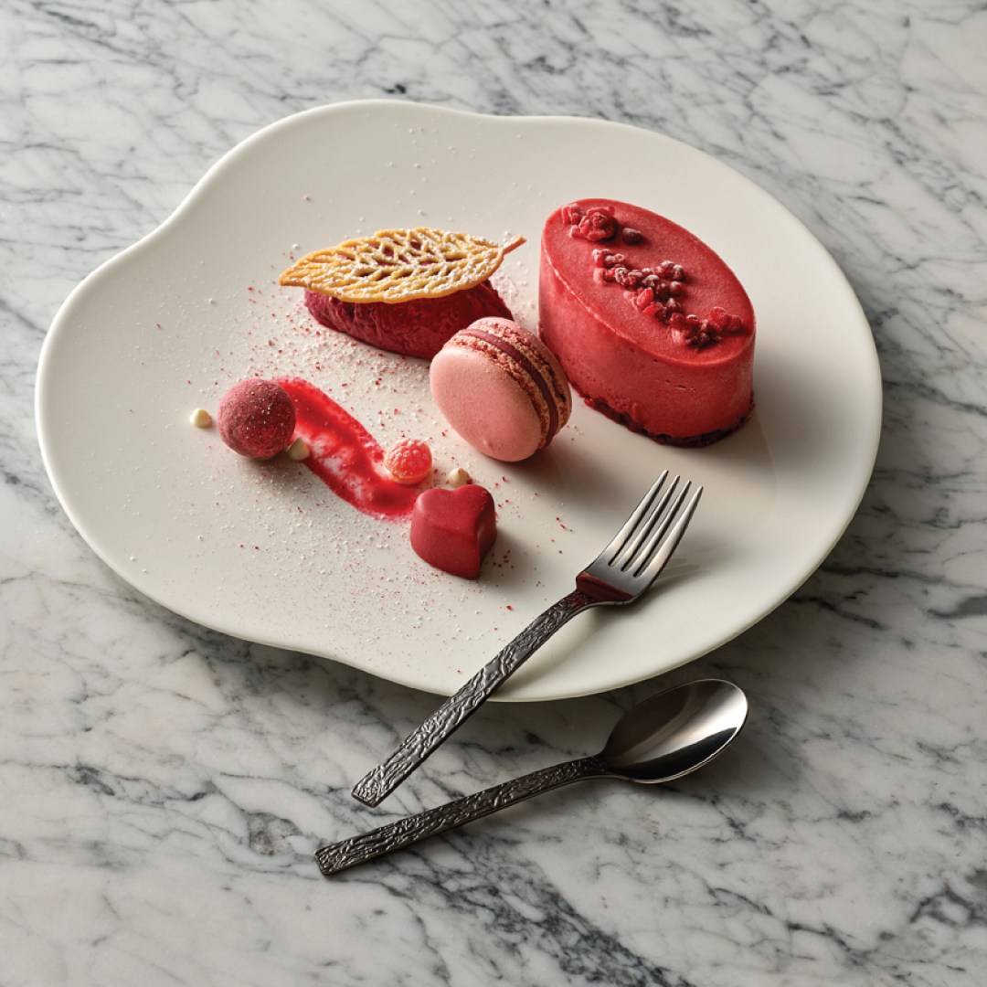 Hluboký talíř KUMO, asymetrický, coupe, 25 cm