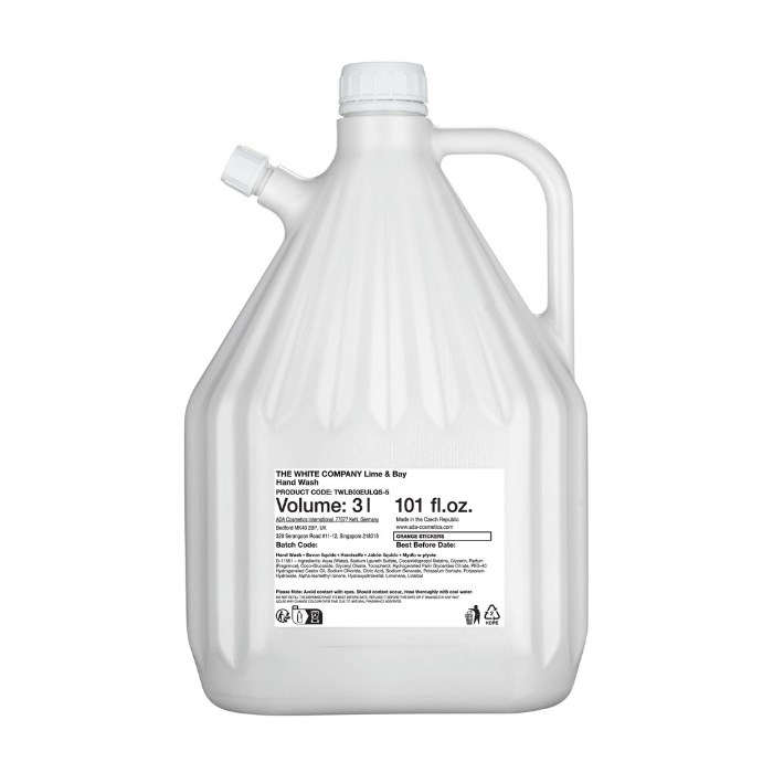Mýdlo THE WHITE COMPANY – Lime and Bay, 3 l