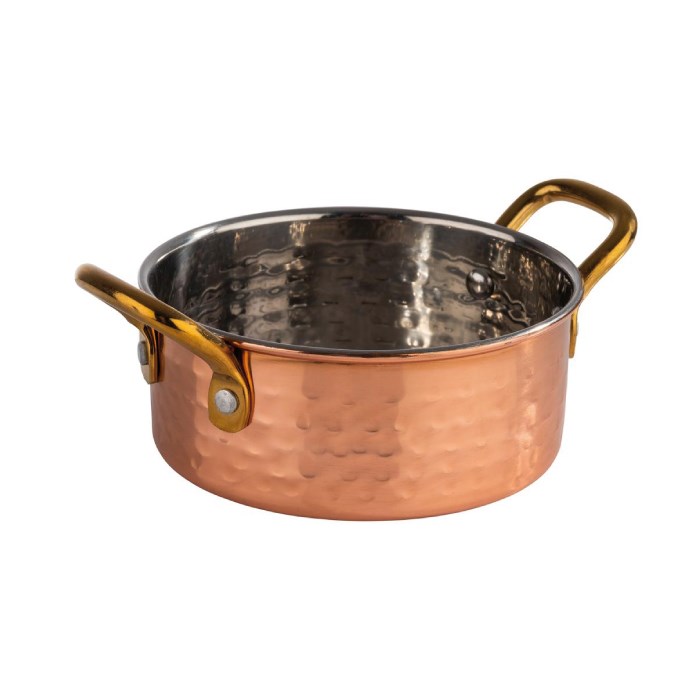 MUMBAI serving pot 0.35 l, stainless steel / copper