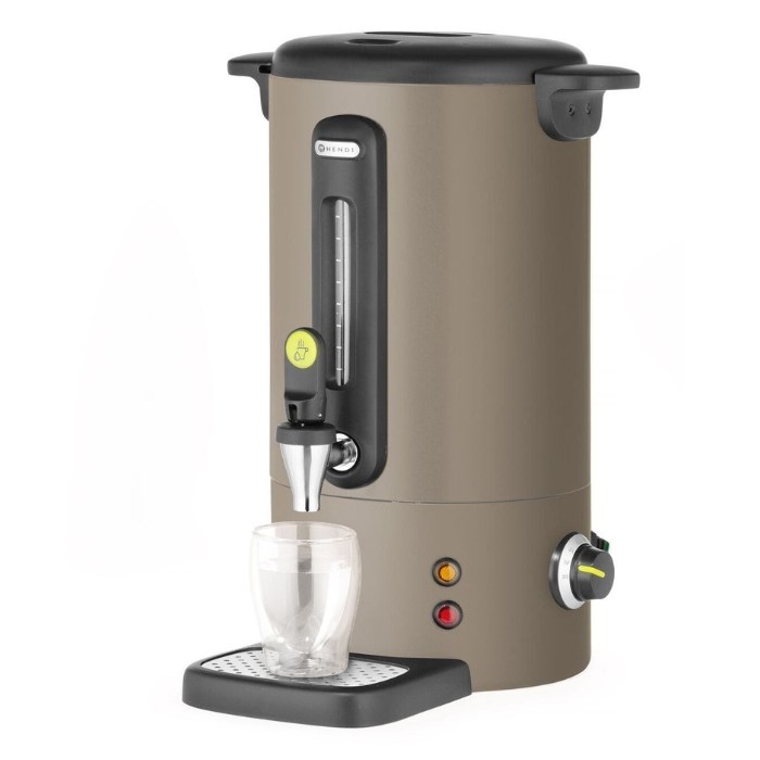 Hot drinks boiler 16 l,  taupe
