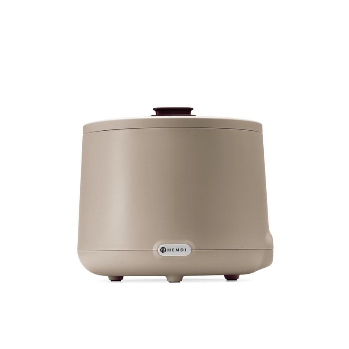 Soup kettle UNIQ 1,5l electrical, glass lid, beige