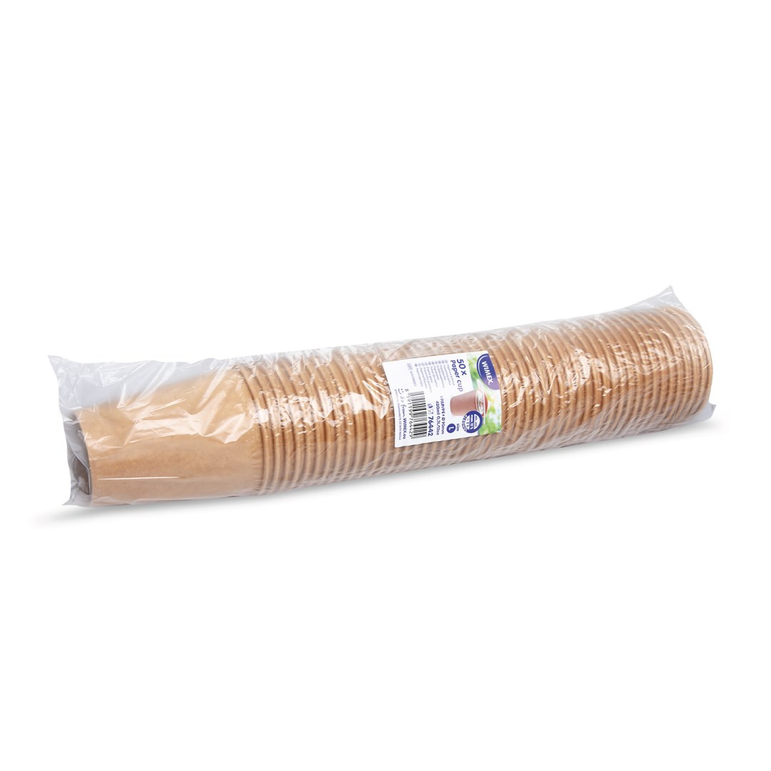 Hnědý papírový kelímek 420ml  / 50ks