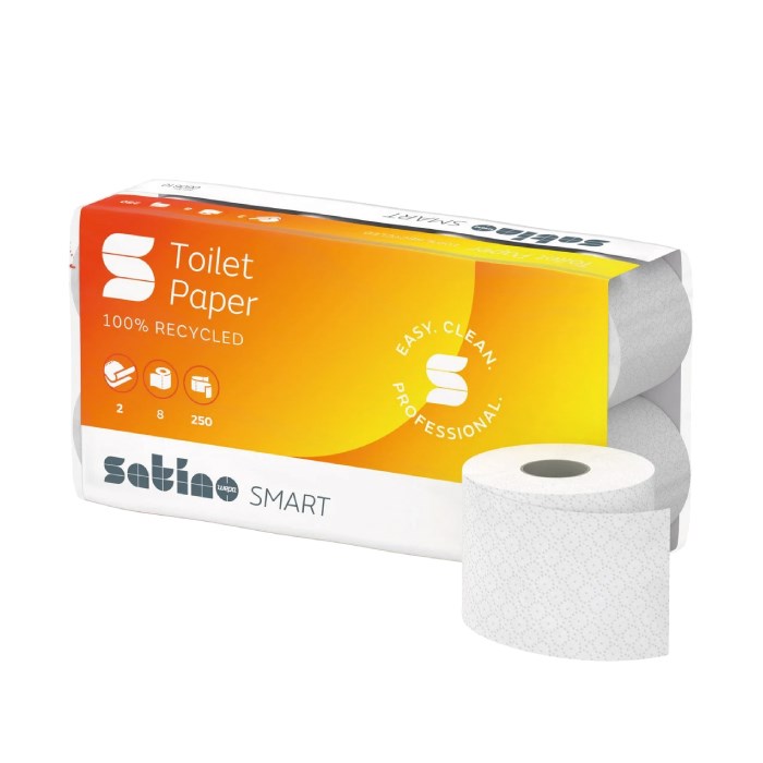 toal.pap.2vr. 250út/8 ks bílý SatinoSmart š.9,5cm,návin 27m MT1