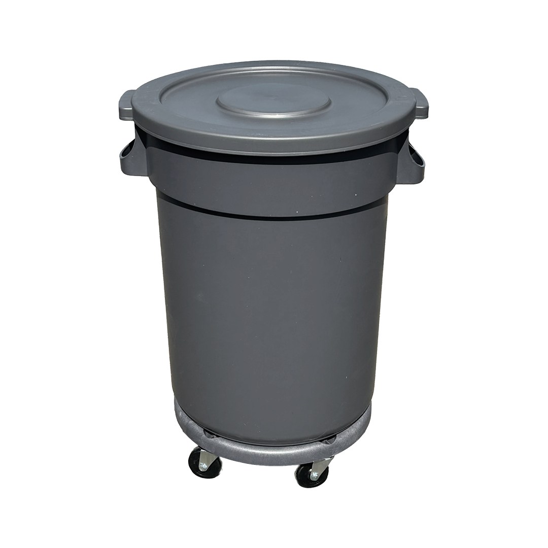 Plné víko pro koš na odpad 80 l