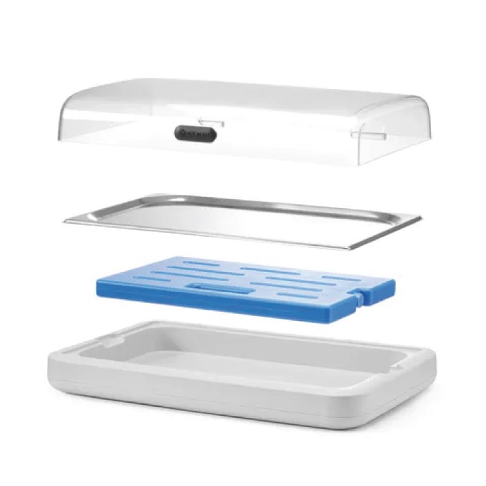 Cooling display UNIQ GN 1/1 white
