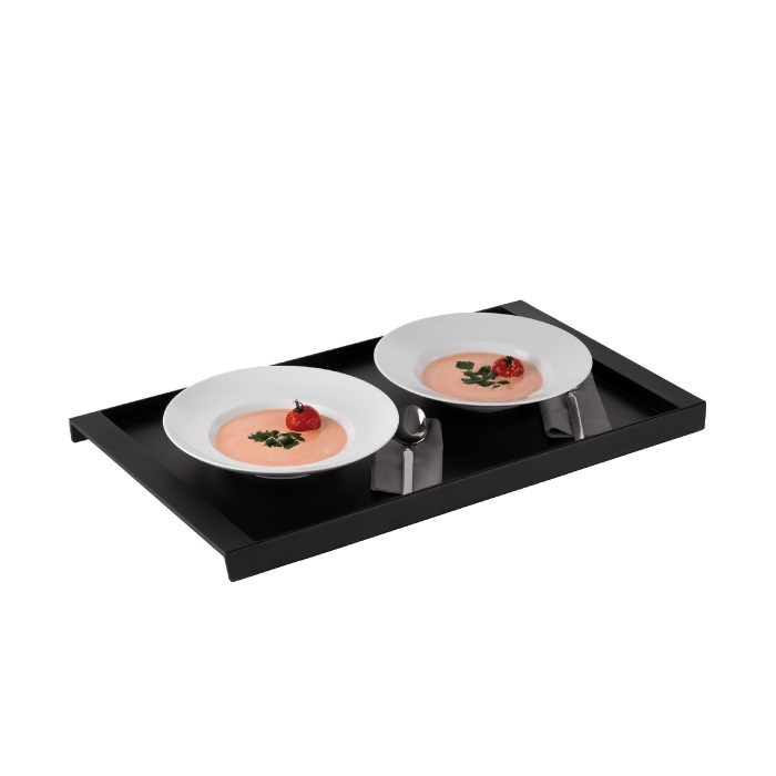 Tray / base for pastry board 181819, melamine black