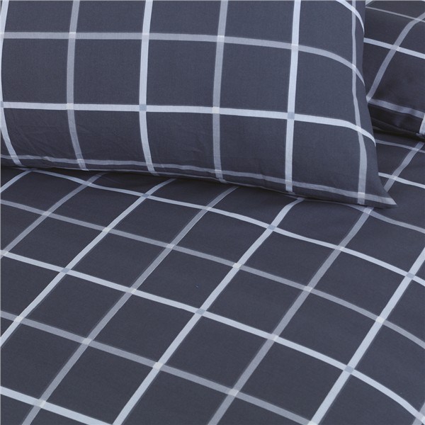 Bedding set - gray cube, 140 x 200 + 70 x 90 cm