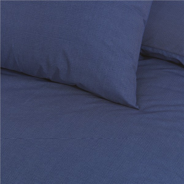 Ložní souprava - modrá denim, 140 x 200 + 70 x 90 cm