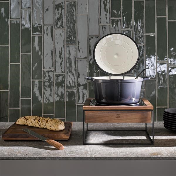 Litinový hrnec s poklicí 5 STARS prům. 28 cm, 6l, šedý