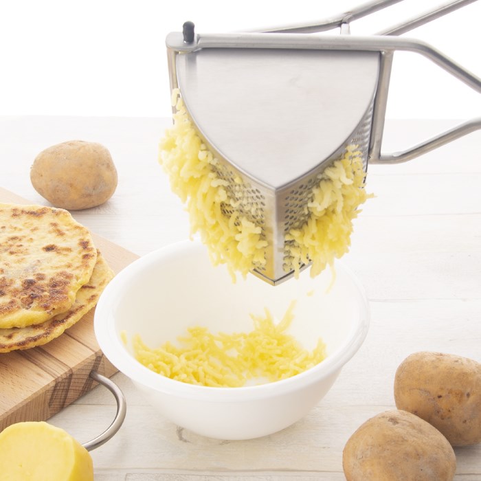 Nerezový lis na brambory a zeleninu Gastro