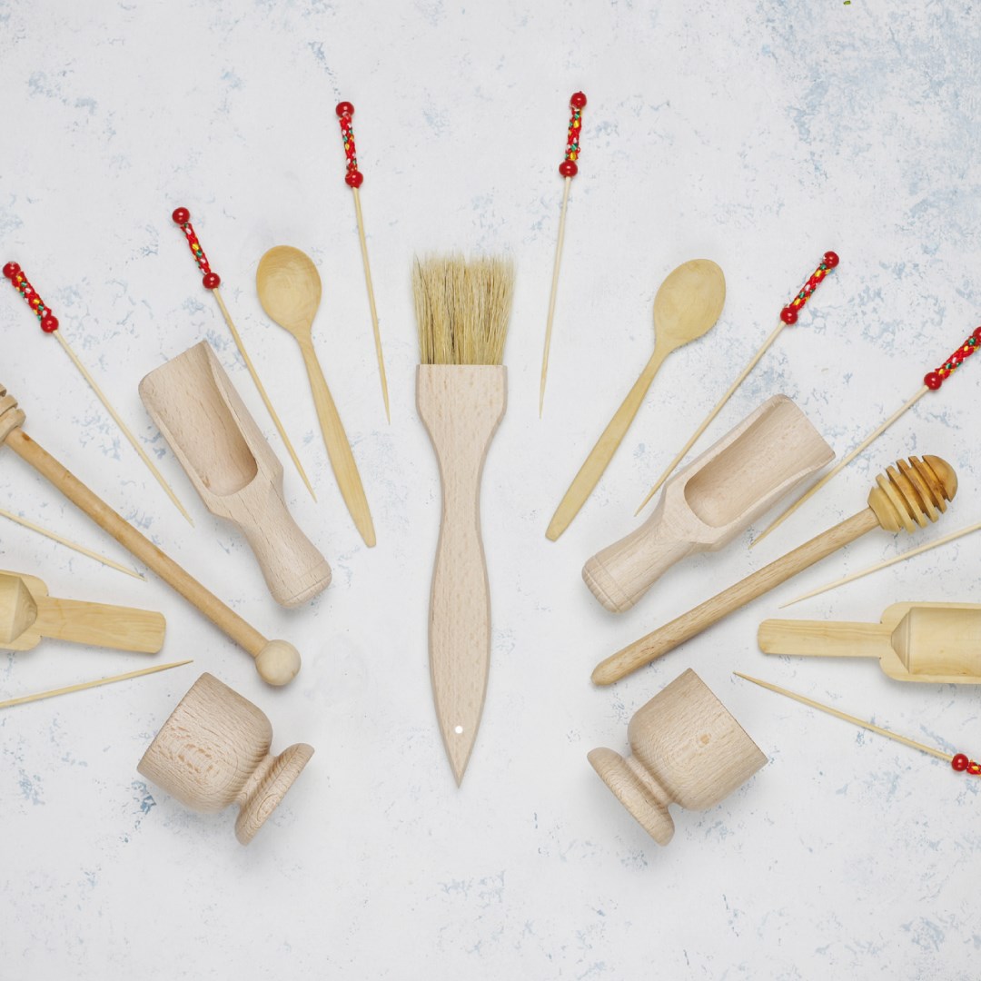 Wooden bow tie flat 20x4cm