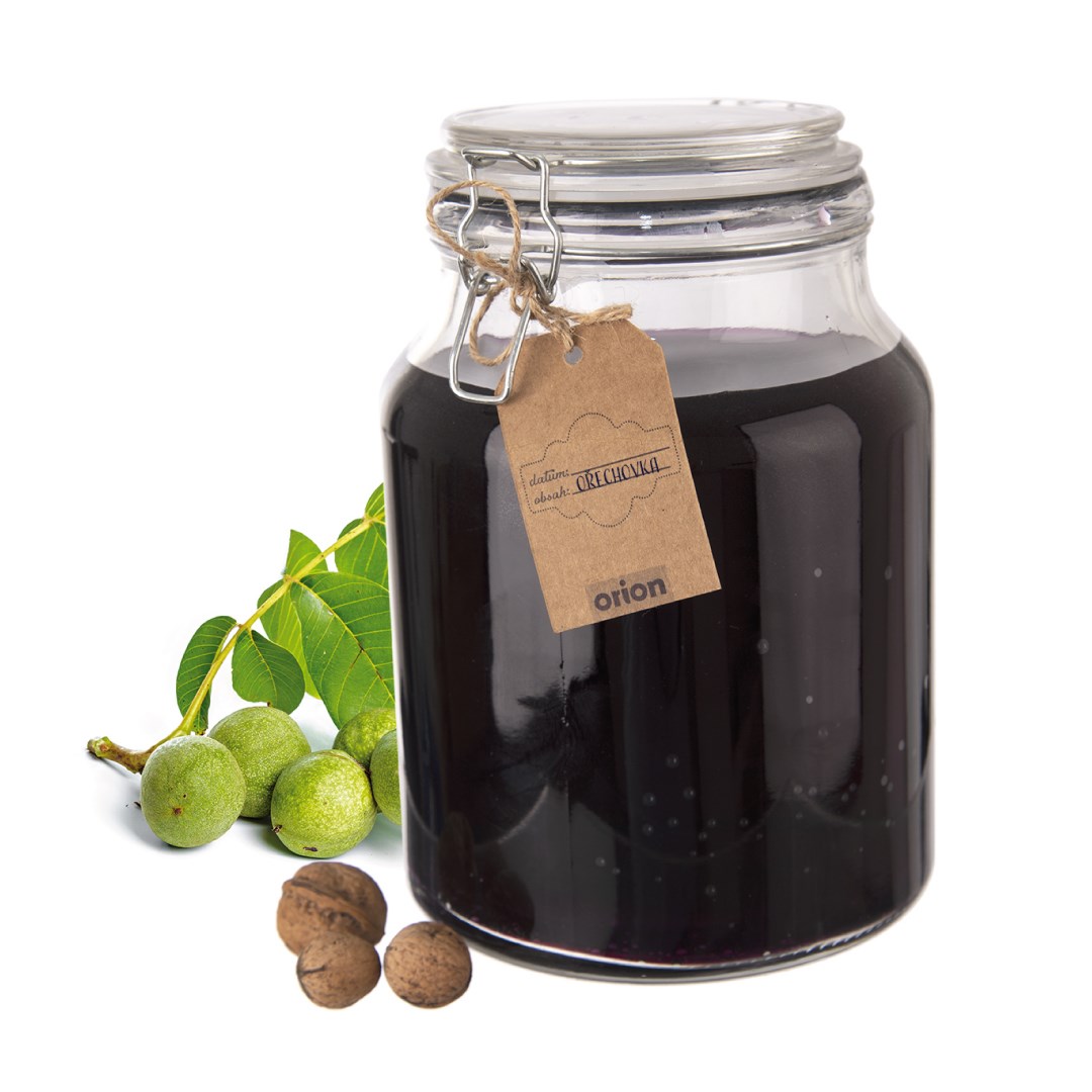 Skleněná dóza Patent 3,4 l čirá