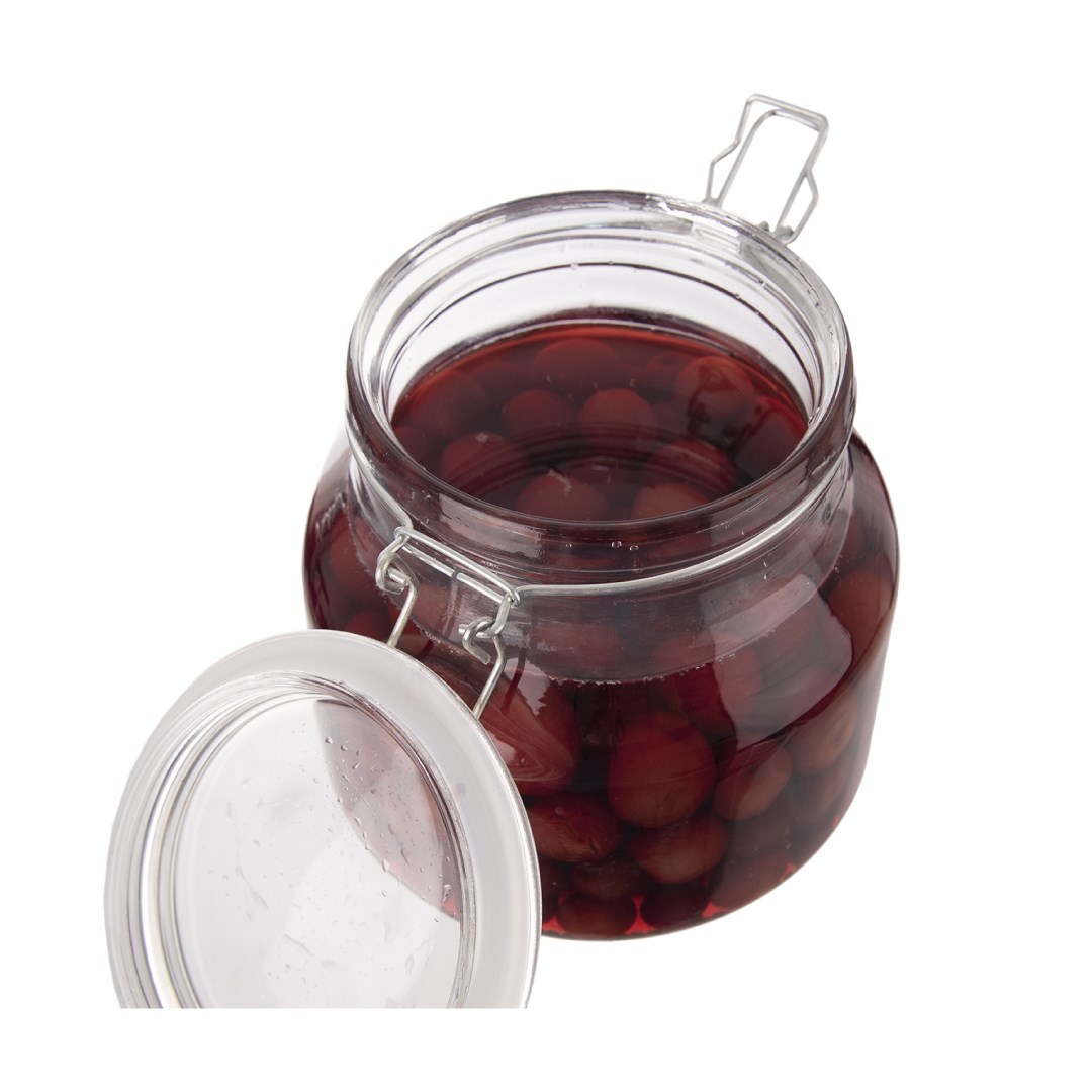 Skleněná dóza Patent 2,4 l čirá