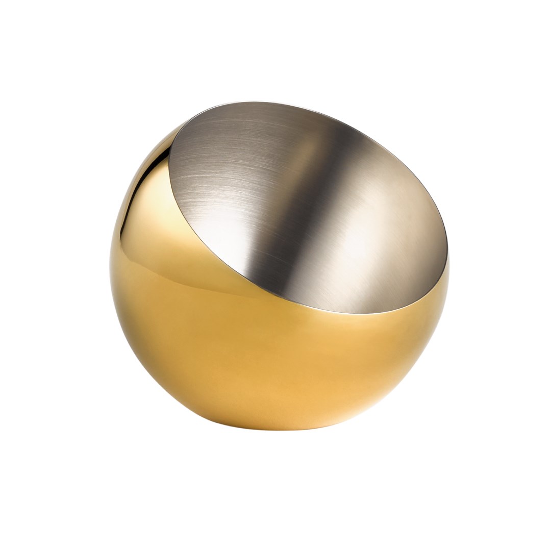Bowl Sphere 16 cm gold