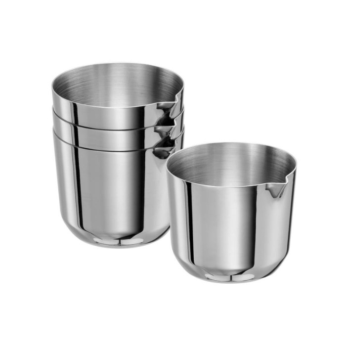 Mlékovka/omáčník 0,03l, ALLURE nerez, 4ks