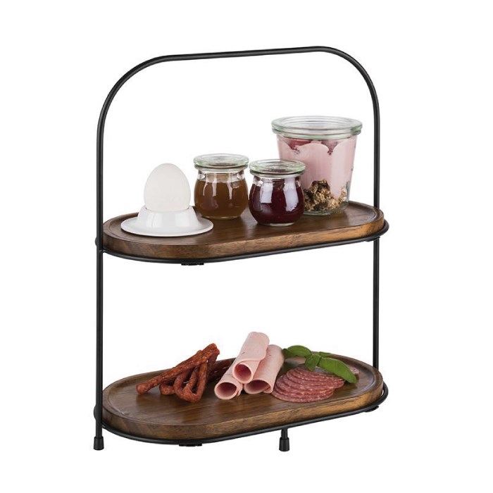 Dvoupatrový etažér ALL-ROUNDER