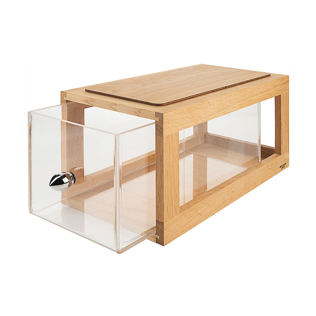 BREAD SLENDER pastry box 37.7 x 18 x 18 cm