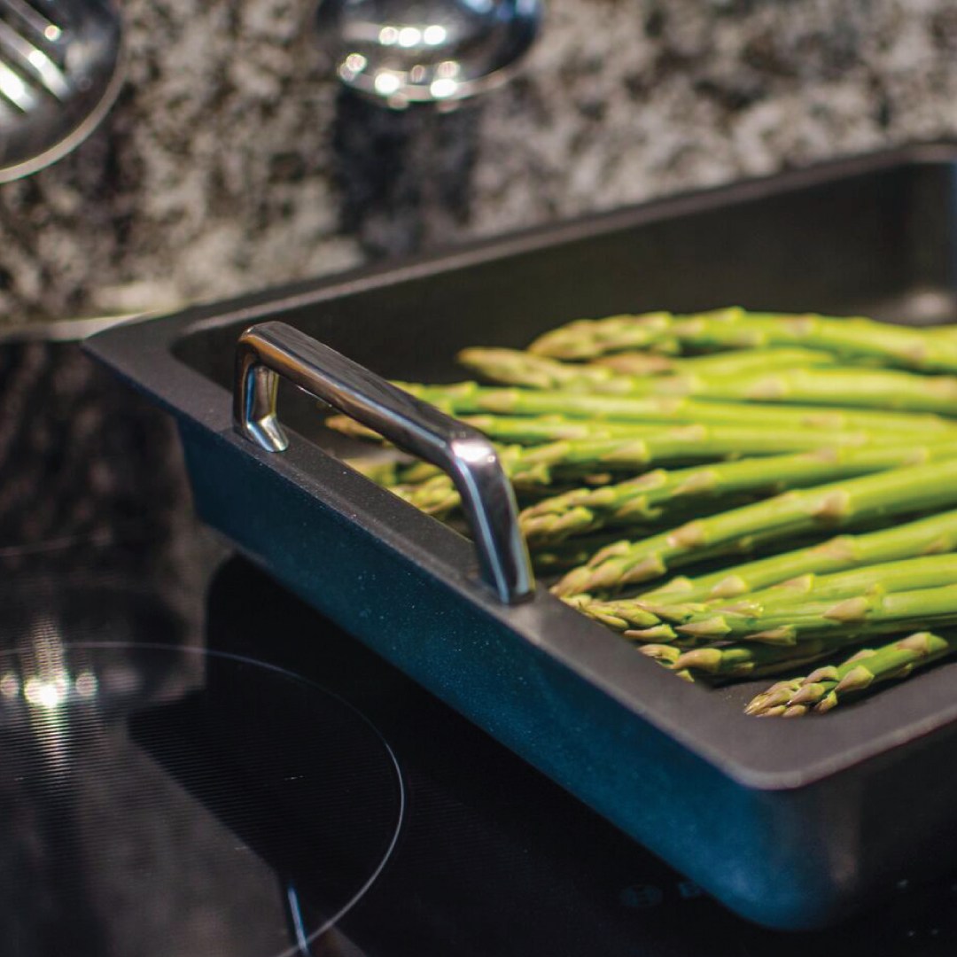 Gastronádoba s držadly, GN 1/2- 5,5 cm, vhodné na indukci