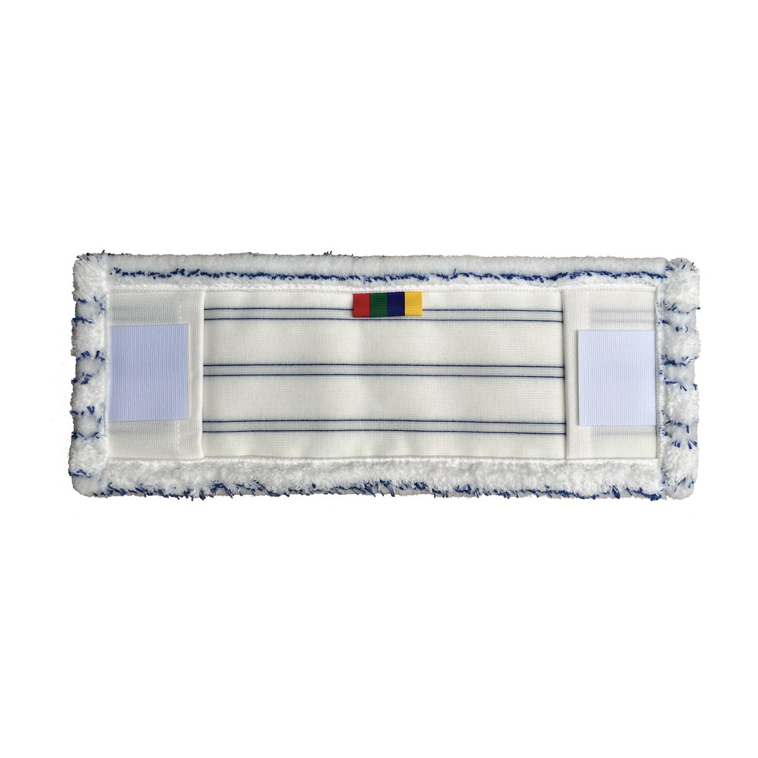 mop plochý univerzální 40 cm, mikrovlákno + abrazivní proužek