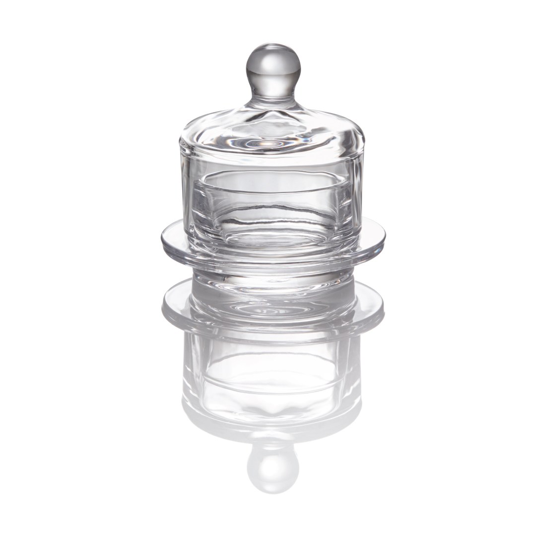 Miska na máslo Style Light, skleněná, pr.9,8 cm