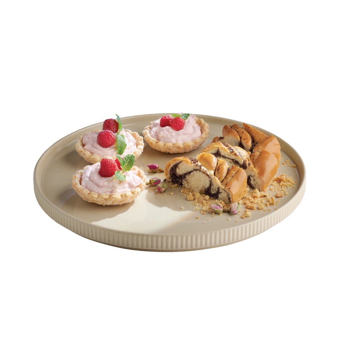 talíř Grid 32 cm porcelán