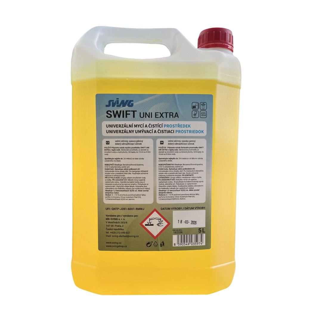 Swift UNI EXTRA 5 l for floors and universal