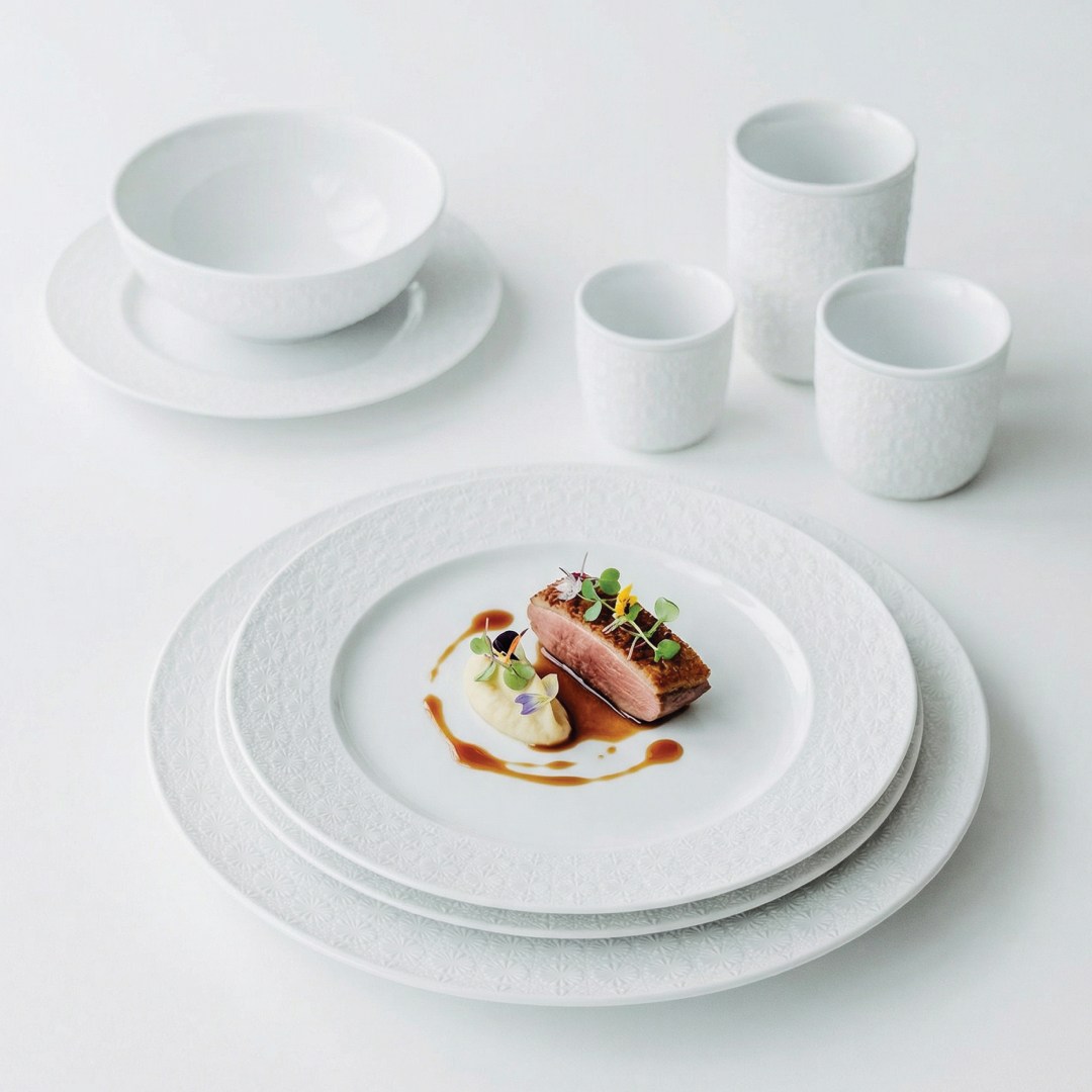 Stars plate flat 20 cm